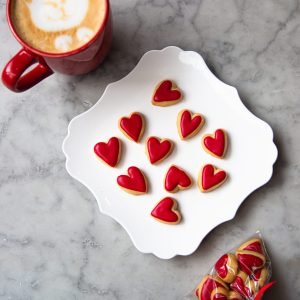 Galletas corazón